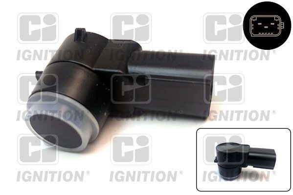 QUINTON HAZELL Einparkhilfe pdc XPAR115 passend für PEUGEOT PARTNER Tepee 75mm 0,1kg