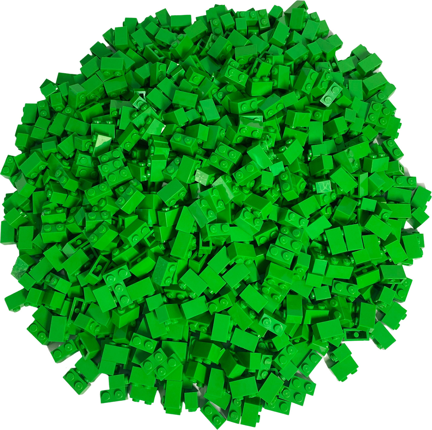 LEGO® 1x2 kocky Vysoké kocky Zelená - 3004 NEW! Množstvo 500x