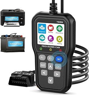 Akhan OBD2 Diagnosegerät Auto Auslesegerät Auto OBD EOBD Diagnose Fehlerauslesegerät Lesegerät mit Vollständigen OBDII Funktionen DE Sprache OBD2 KFZ Diagnosegerät für Alle Fahrzeuge seit 2000 174862797