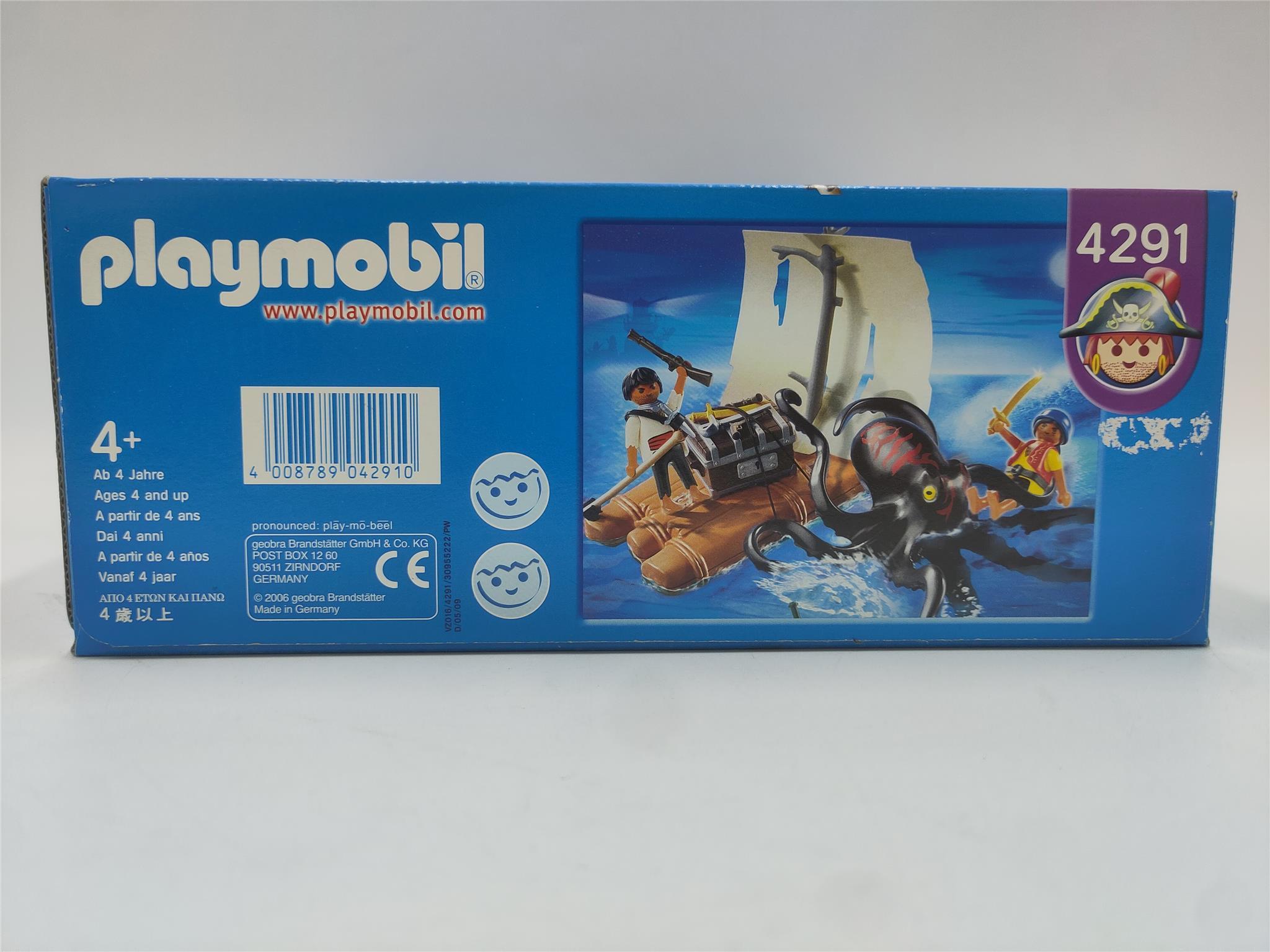 PLAYMOBIL® 4291 - Piraten - Riesenkrake mit Floß