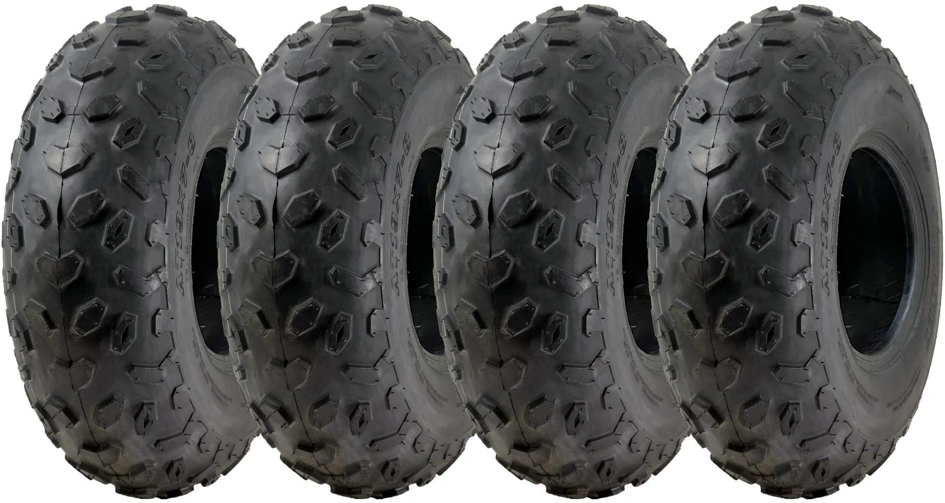 pneumatiky pre štvorkolky 19x7.00-8 Wanda 19x7-8 ATV E označené ako cestné pneumatiky pre štvorkolky sada 4 ks