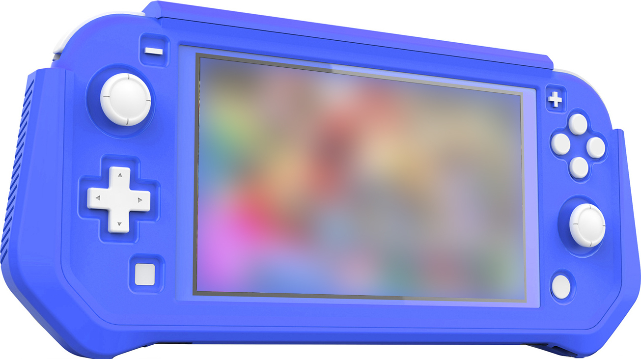 Bmen Protective Shell Anti-Scratch Easy Assembly PC Perfekte Übereinstimmungskonsole-Protektor für Switch Lite-Blau 2957567@brem