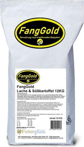 H&S Handelsvertretung FangGold Lachs & Süßkartoffel 12 kg HS-68