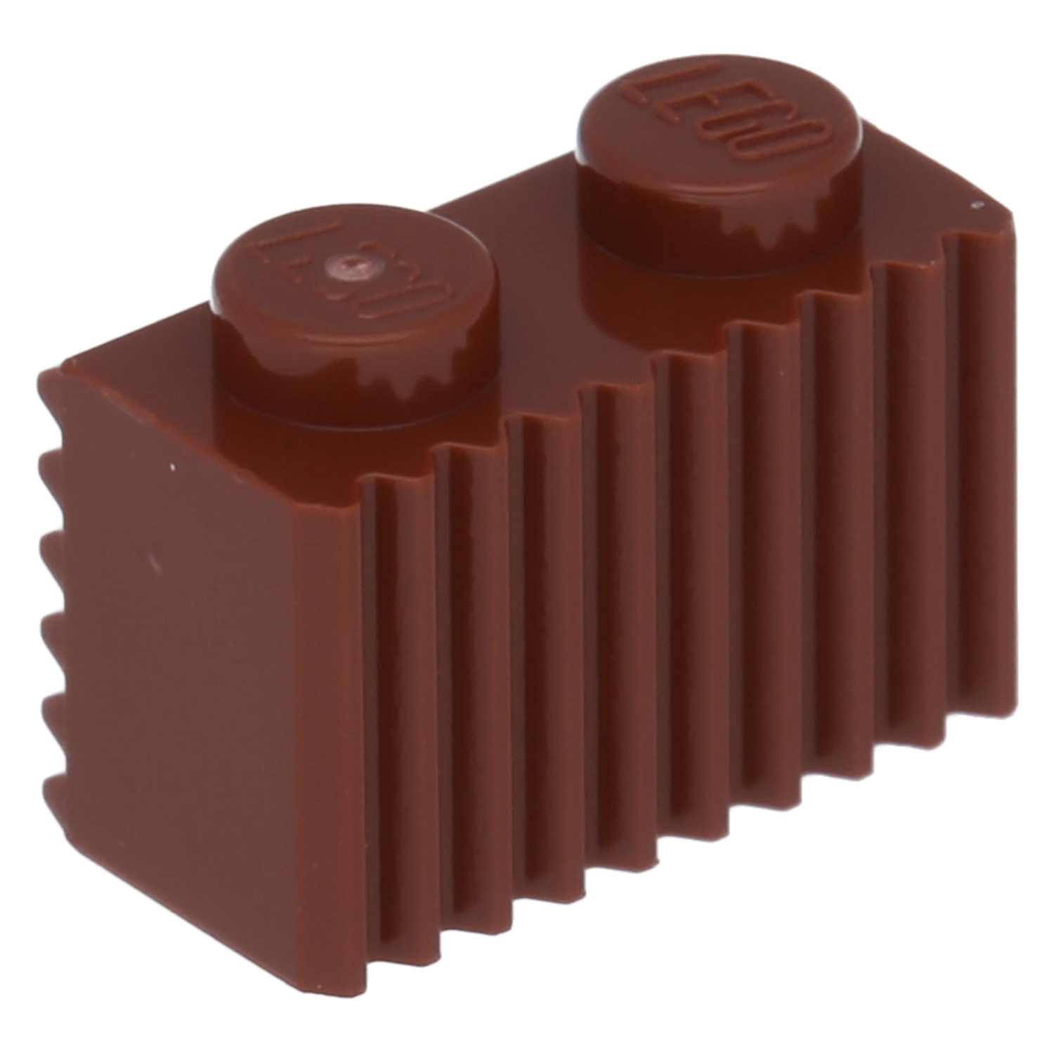 LEGO® 1x2 drážkované kocky Drážkované kocky červenohnedé - 2877 NEW! Množstvo 50x