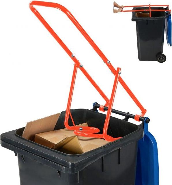 B2X Roter Müllverdichter für die Mülltonne