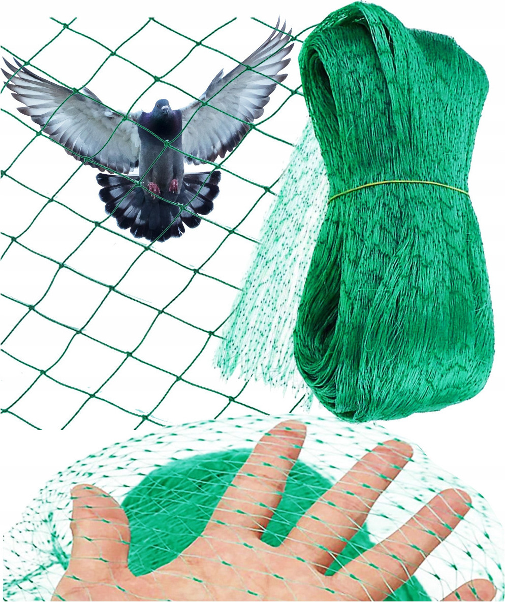 MARTOM Großes Vogelnetz 5X100M Schädlingsbekämpfung