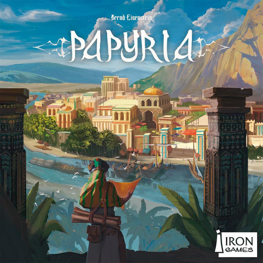 Irongames Spieleverlag Papyria - Brettspiel Iron538-2150