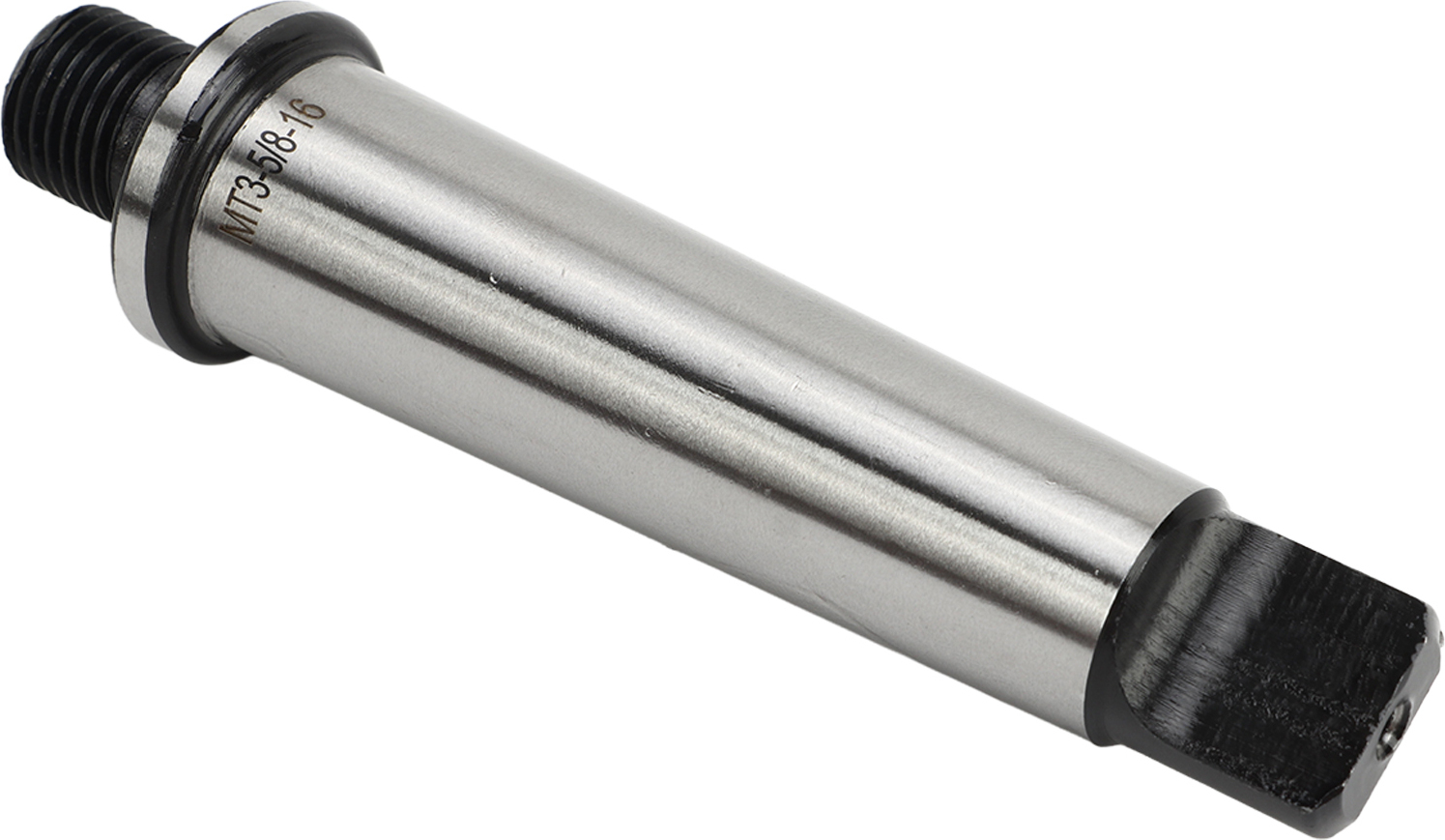 Cocosity Bohrfutterdorn mit Gewinde, Morsebohrfutterdorn, Bohrfutterdorn, Bohrfutterdorn aus Manganstahl, Gewindedorn mit 3MT-Schaft, Fräsbohrfutterdorn MT3 5/8 16