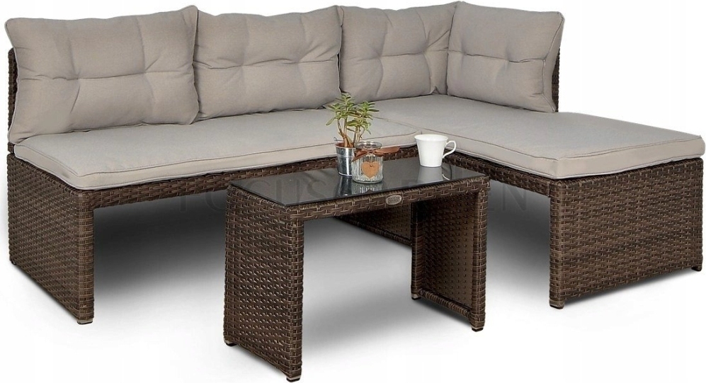 Rohová pohovka CANVAS Brown