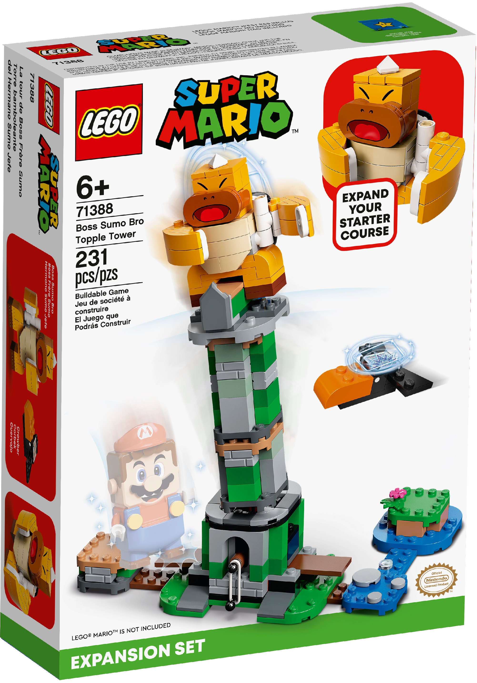 F様 LEGO 71388 LEGO Super Mario 71388 Kippturm mit