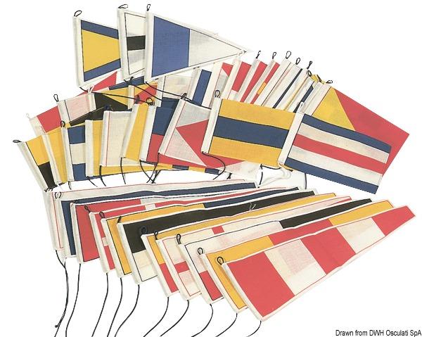 Gran Pavese Flagge 14 x 20 cm - Osculati 35.453.10