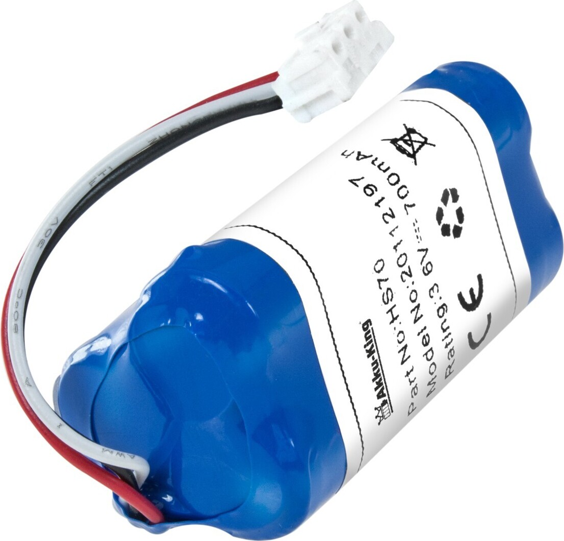 Akku-King 20112197, Blau, Weiß, Nickel-Metallhydrid (NiMH), 700 mAh, 3,6 V, 47 mm, 22 mm HV-23579