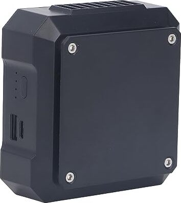 Alomejor Taillenclip -Lüfter, wiederaufladbare USB -Kette 4000 -mAh -Batterie, starker Wind Walking