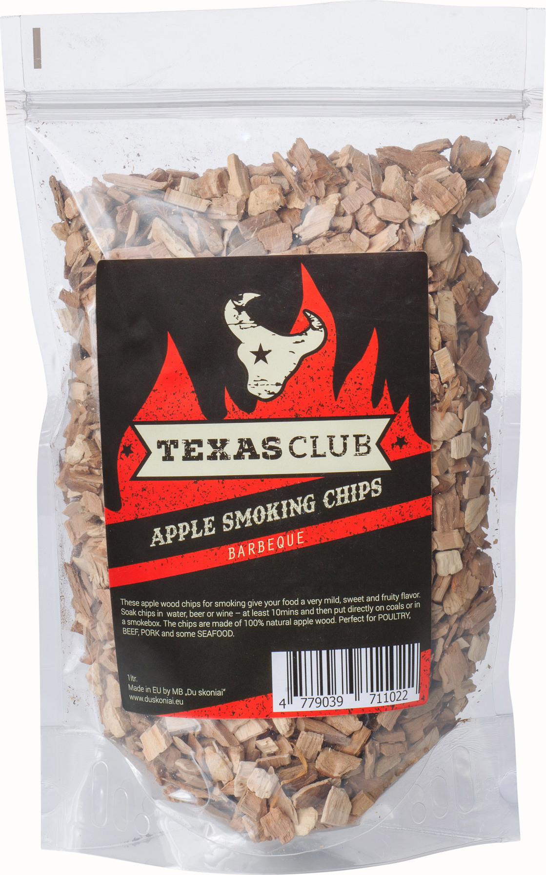 Texas Club Apfel Hackschnitzel