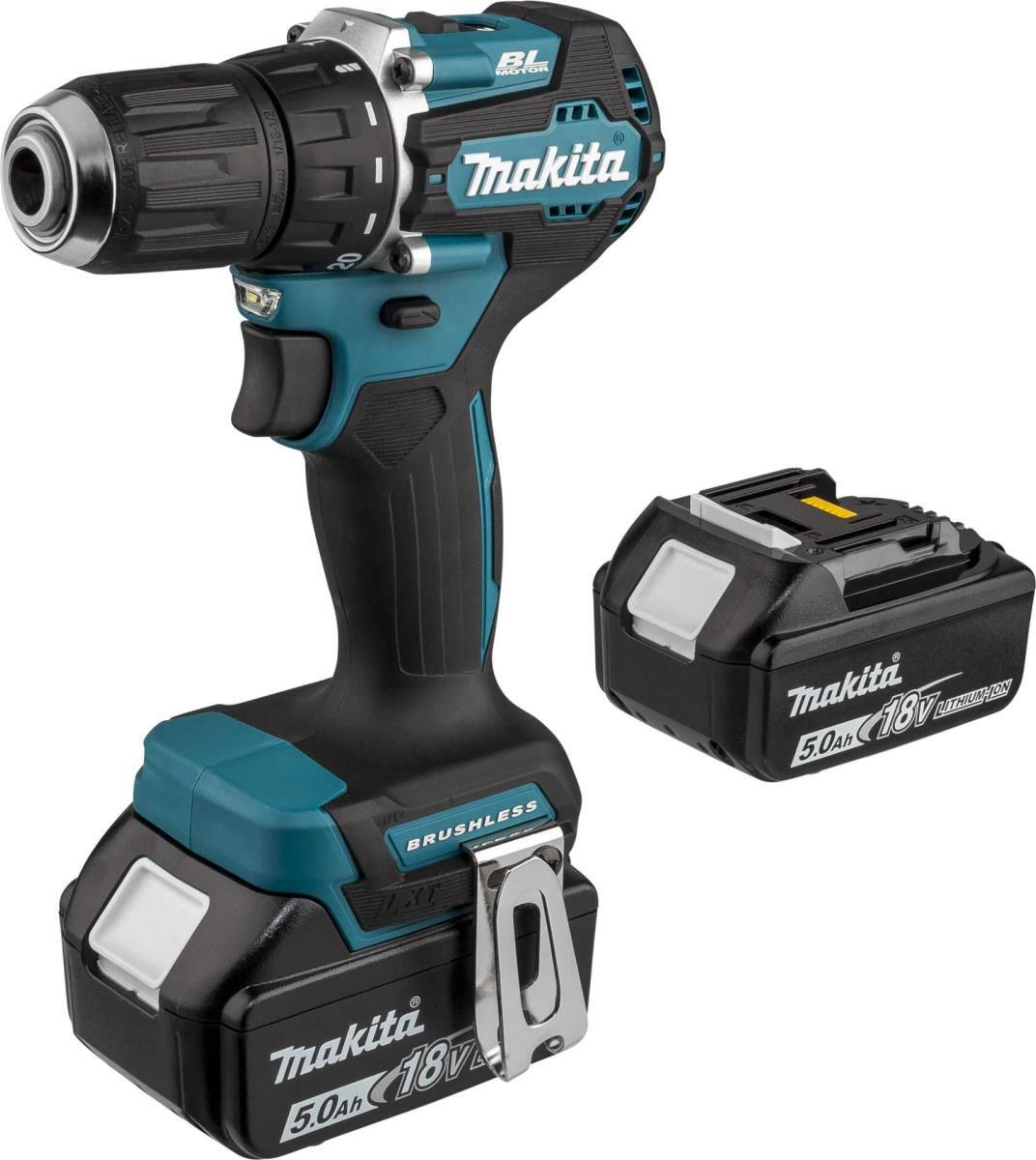 Makita DDF487 - Vŕtačka/skrutkovač - akumulátorový - 2 rýchlosti - 13 mm skľučovadlo - 40 N-m