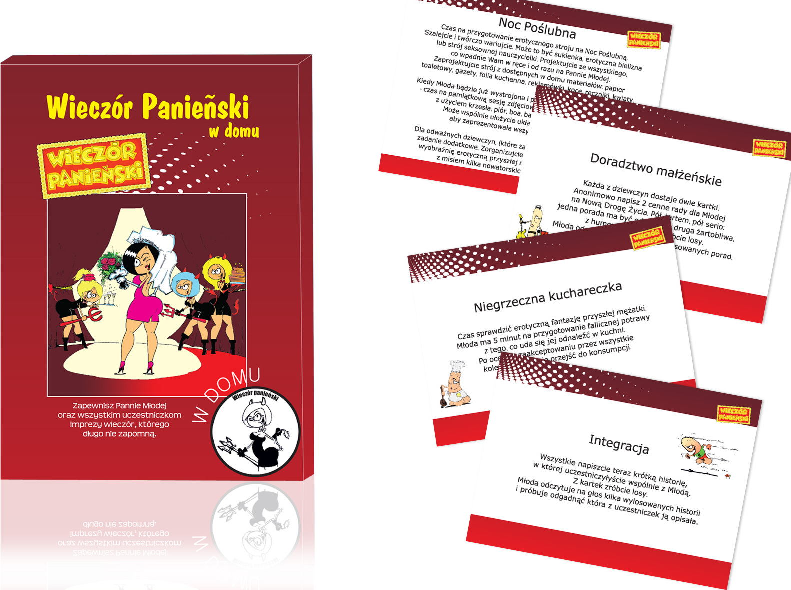 Kemi Junggesellinnenabschiedsspiel - Junggesellinnenabschied zu Hause