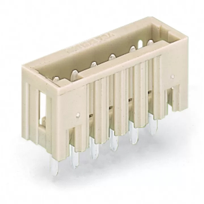 WAGO THT-Stiftleiste;Lötstift 1,0 x 1,0 mm;gerade;lichtgrau 734-136