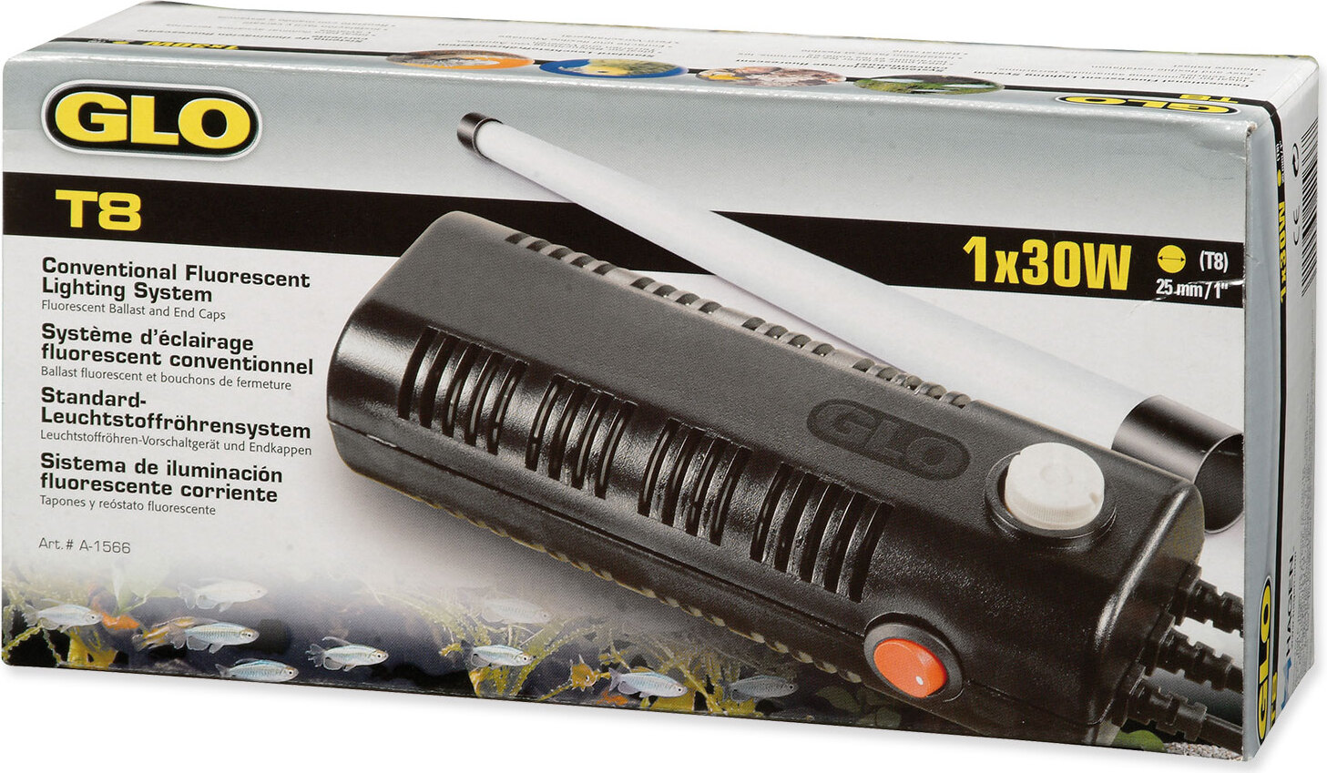 Hagen Glo Betriebseinheit Glomat 1 für 1 Leuchtstoffröhre A1566