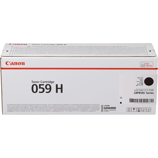 Canon 059 H - Mit hoher Kapazitt - Schwarz - original 3627C001