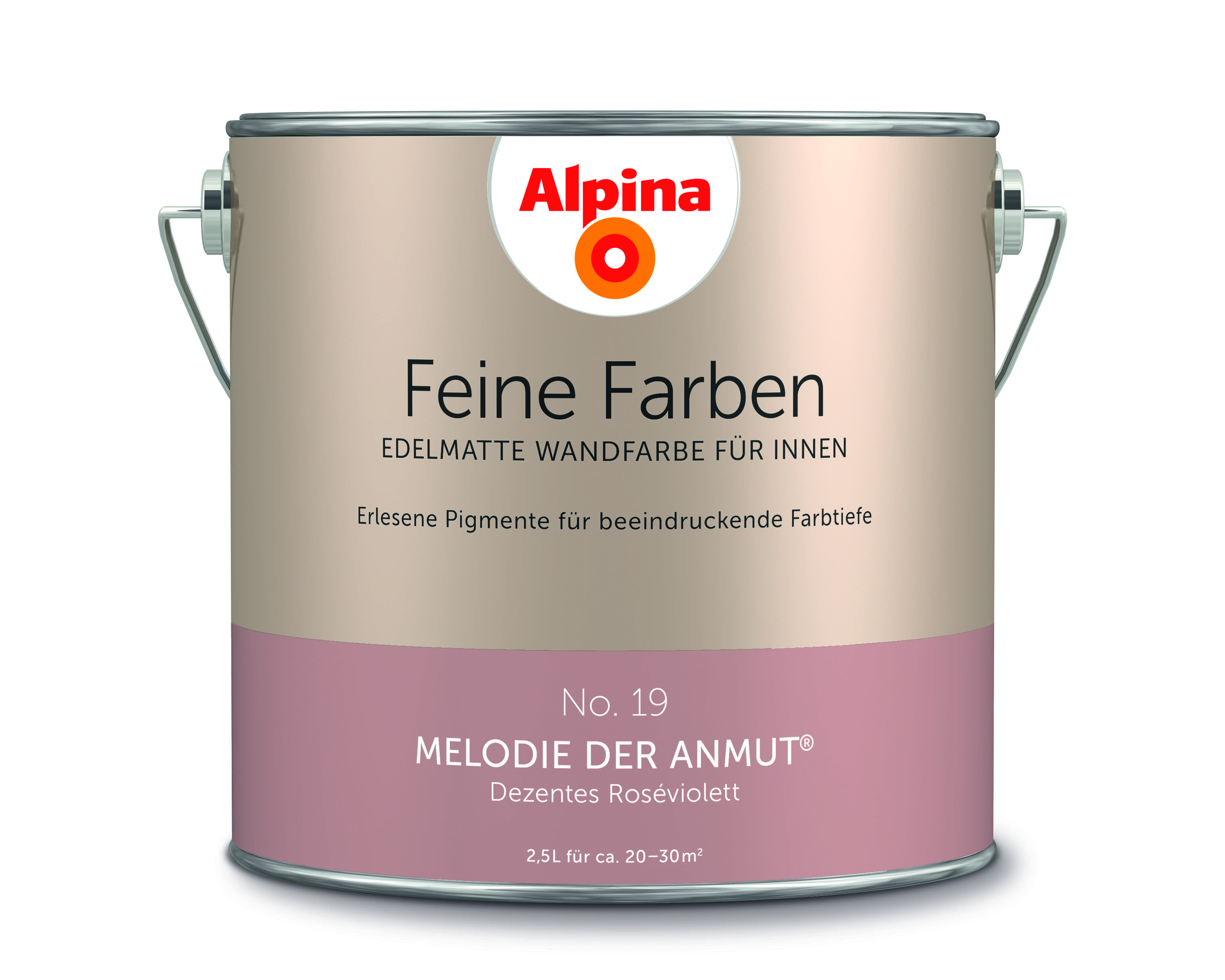 Alpina Farben Alpina Feine Farben konservierungsmittelfrei Melodie der Anmut 2,5 L 898605