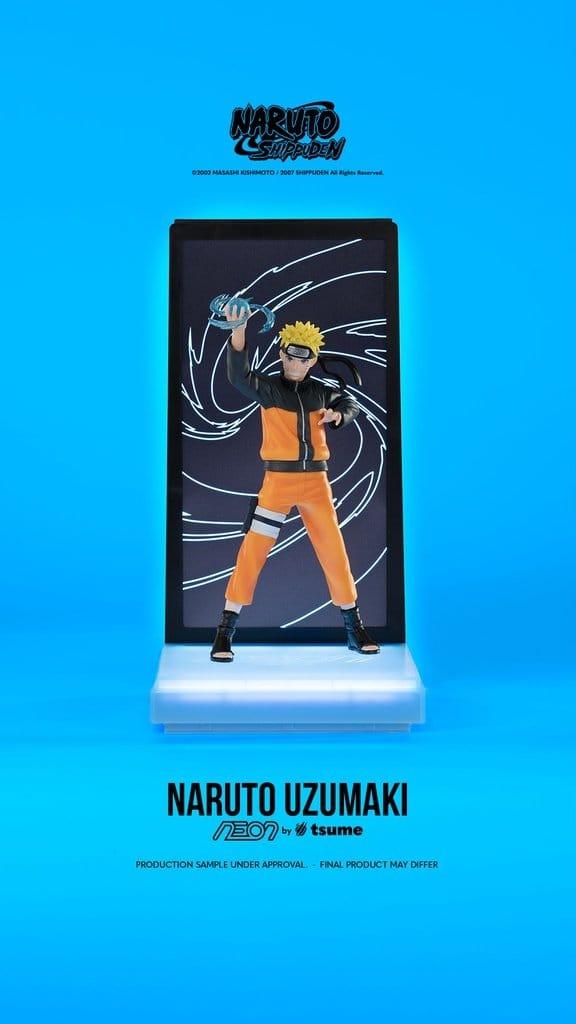 Tsume Naruto Neon Figur 1/9 Naruto Uzumaki 25 cm