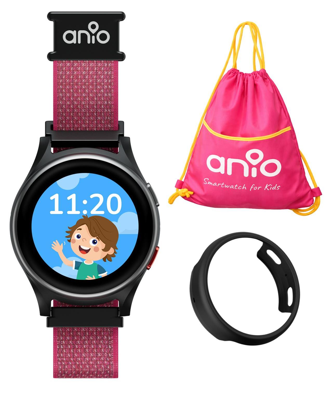 Anio 6 Kinder Smartwatch mit GPS & Anruffunktion Ortungsfunktion SOS Knopf