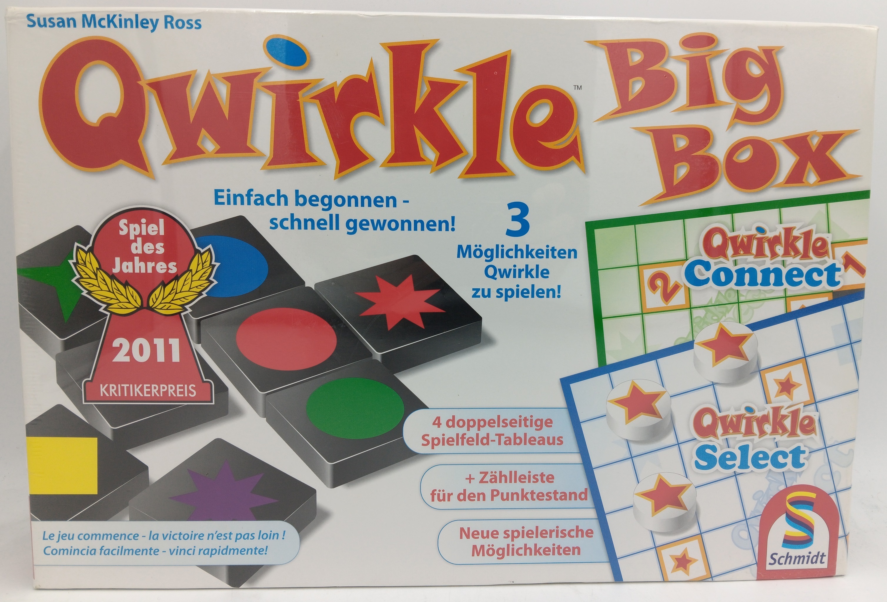 Schmidt Spiele 49258 Qwirkle Big Box