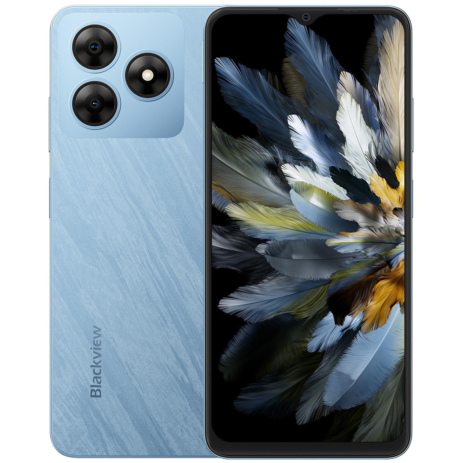Mobilný telefón Blackview Wave 8 AI bez zmluvy, Dual SIM, 6,56" HD+ IPS displej, 12 GB RAM + 256 GB ROM, osemjadrový procesor, 5000 mAh, 13 MP + 8 MP, Face ID, 1080p FHD