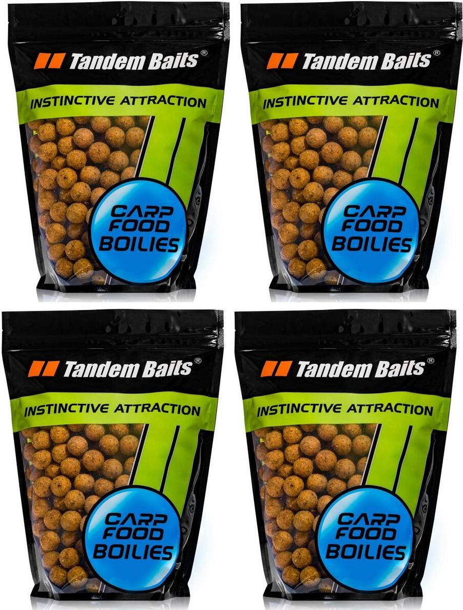 Tandem Baits Carp Food Boilies 18mm/1kg Ananassaft x 4 Stück 28434