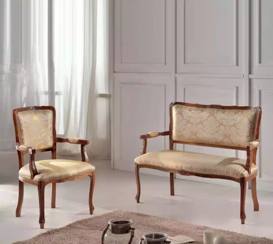 AEA Sofa 2 Sitzer Sessel Couchen Sofa Polster Sitz Garnitur Sitz Bank Set JVM4069424246117