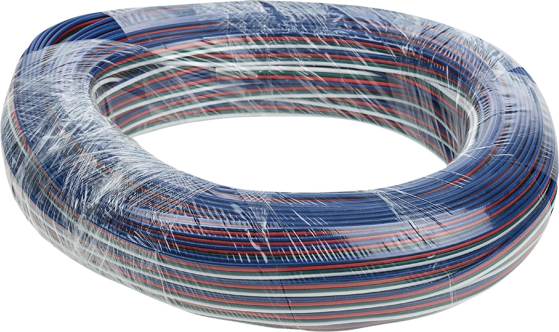 ARTECTA RGB Flachbandkabel für LED-Streifen, 50 m, 0.92 mm² Querschnitt A9920607