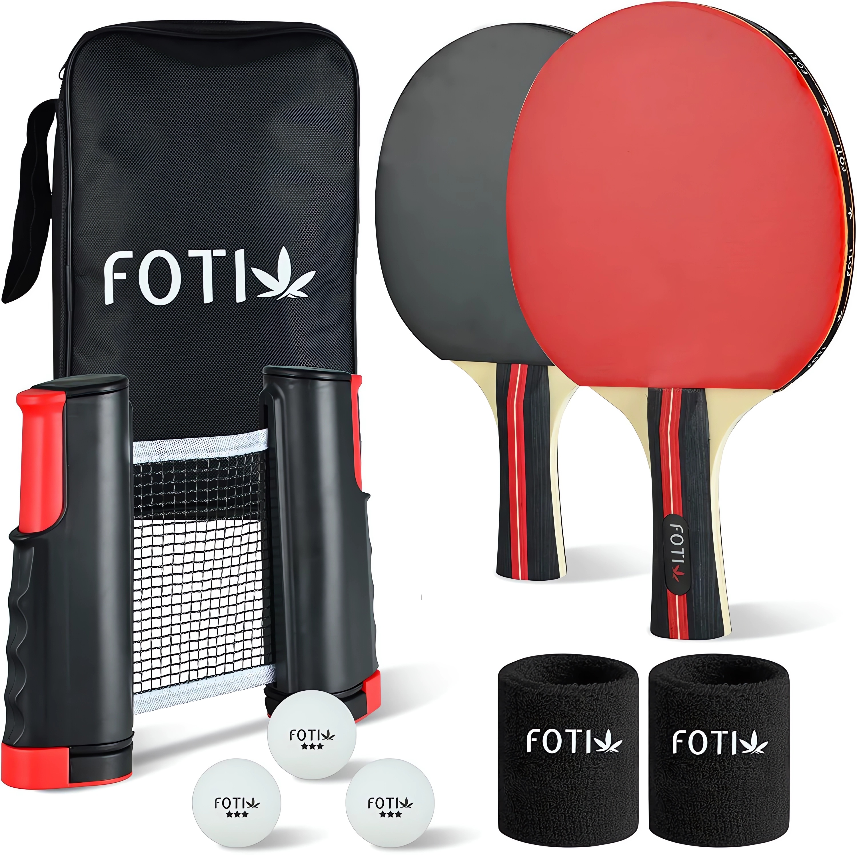Tischtennisschläger-Set Deluxe Fotix Premium