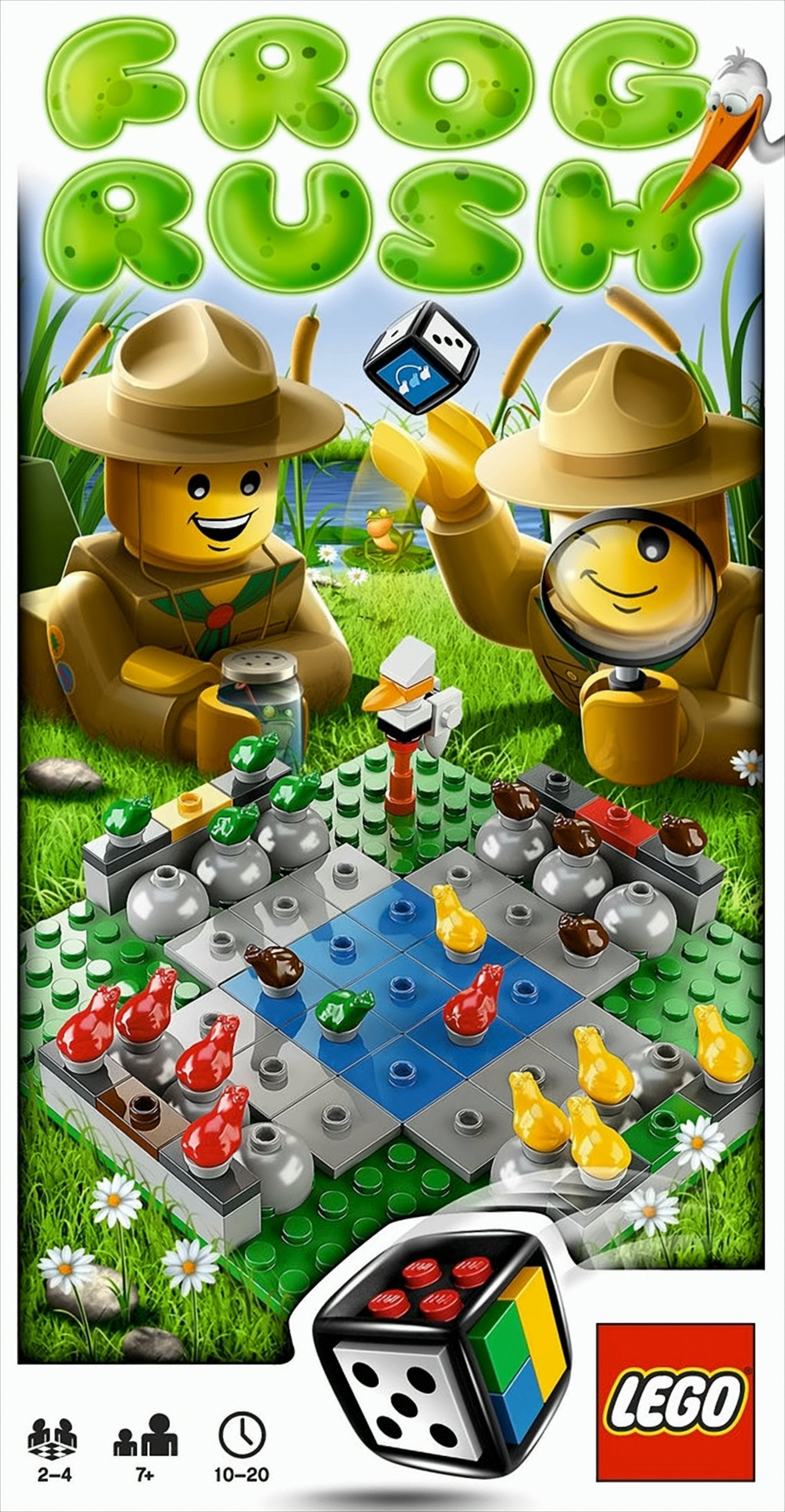 LEGO SPIELE Crossing Frogs 2 - 4 Spieler, ab 7 Jahren (3854)