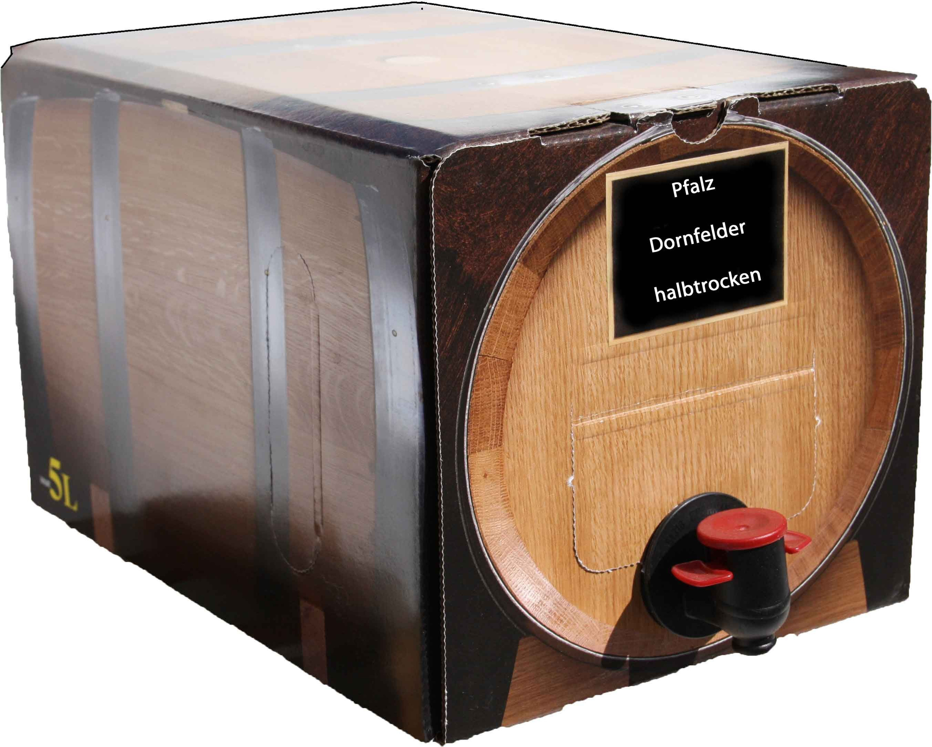 lieblich Box Rotwein in Dornfelder 5L Bag