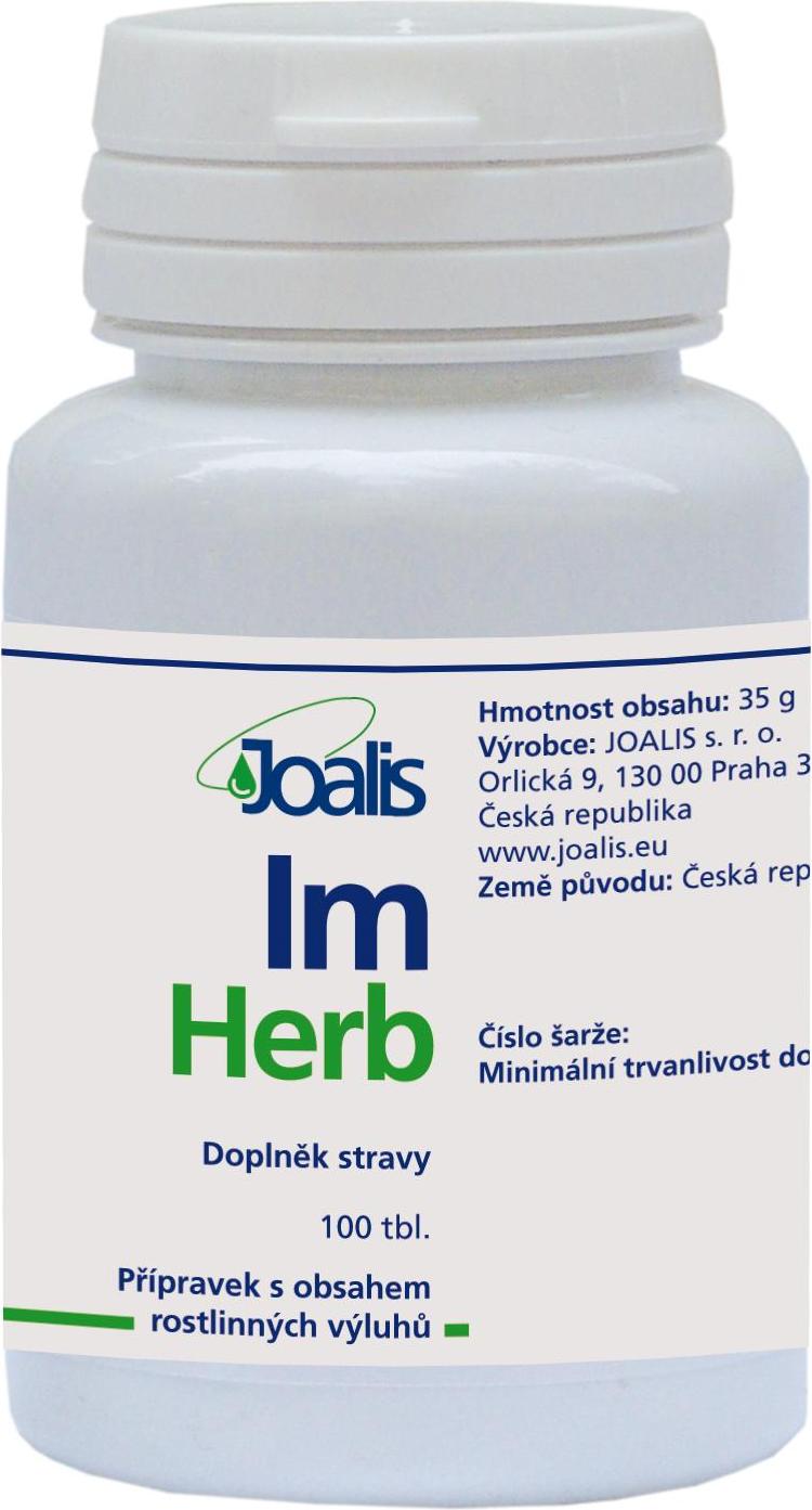 Joalis ImHerb, 100 tbl.