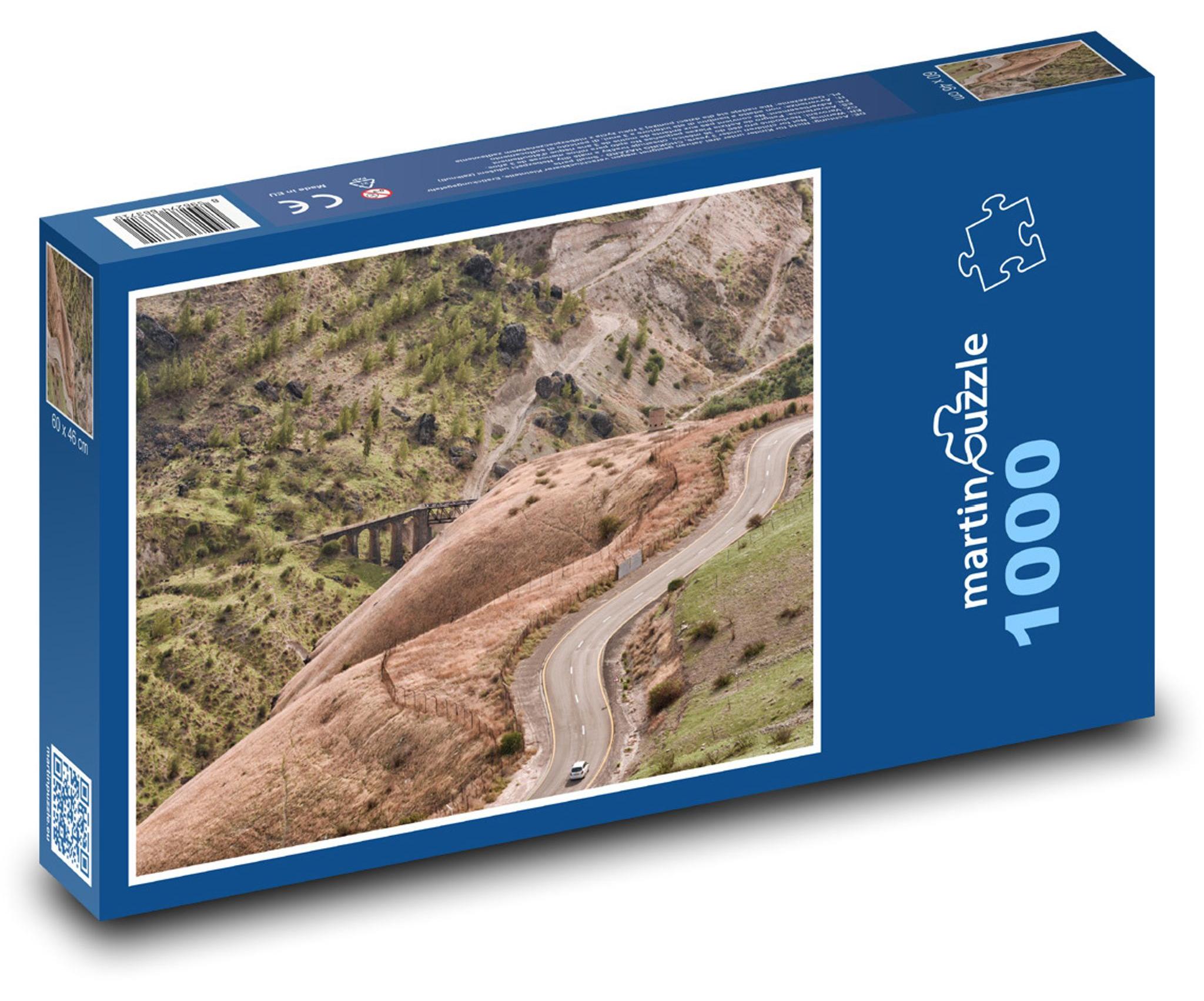 MCprint Puzzle 1000 Israelische Berglandschaft - martinpuzzle