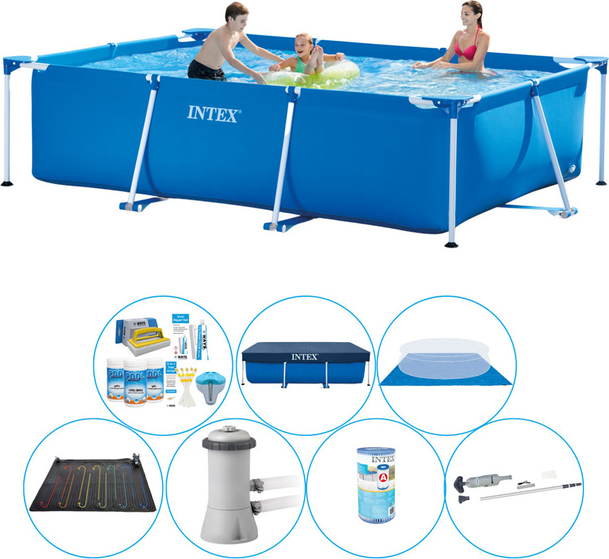 Bazén Intex Frame Pool - 300 x 200 x 75 cm - kompletné balenie