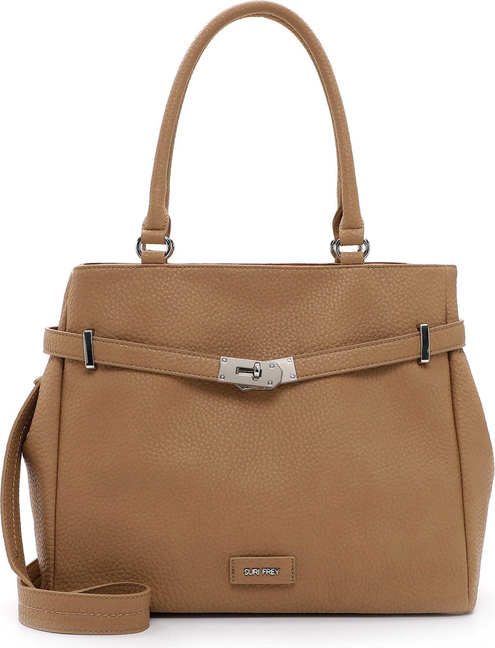 SURI FREY Handtasche Umhängetasche Leony Cityshopper Sand hellbraun 14813.420