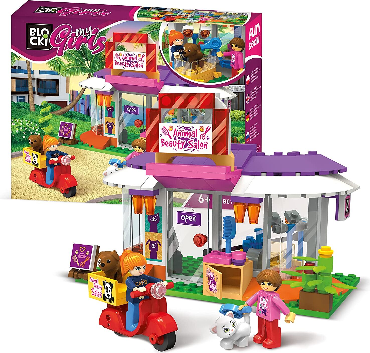 Bloky MyGirls SPA pre domáce zvieratá