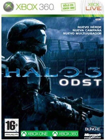 Xbox Original Xbox Games 360 Halo 3 Odst Classics PAL PAL 360SH3O