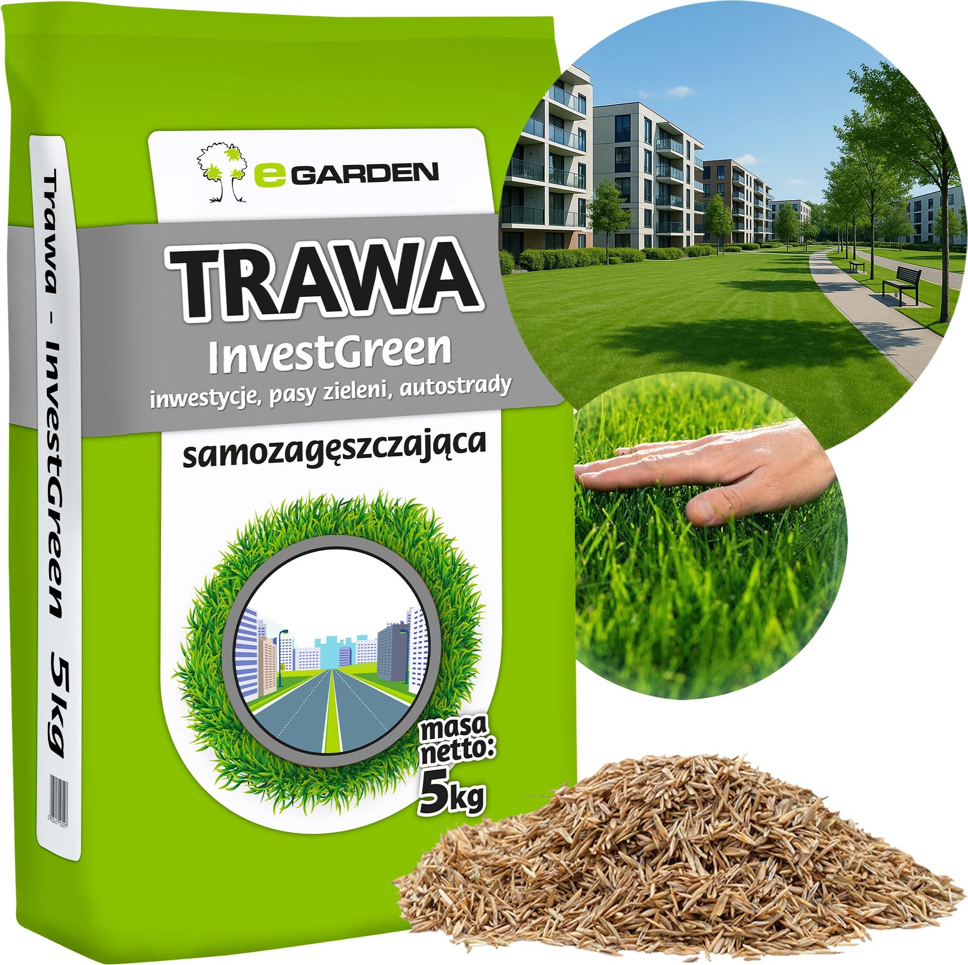 Egarden Invest Green Universal-Grasmischung, selbstverdichtend, 5 kg, 200 m²