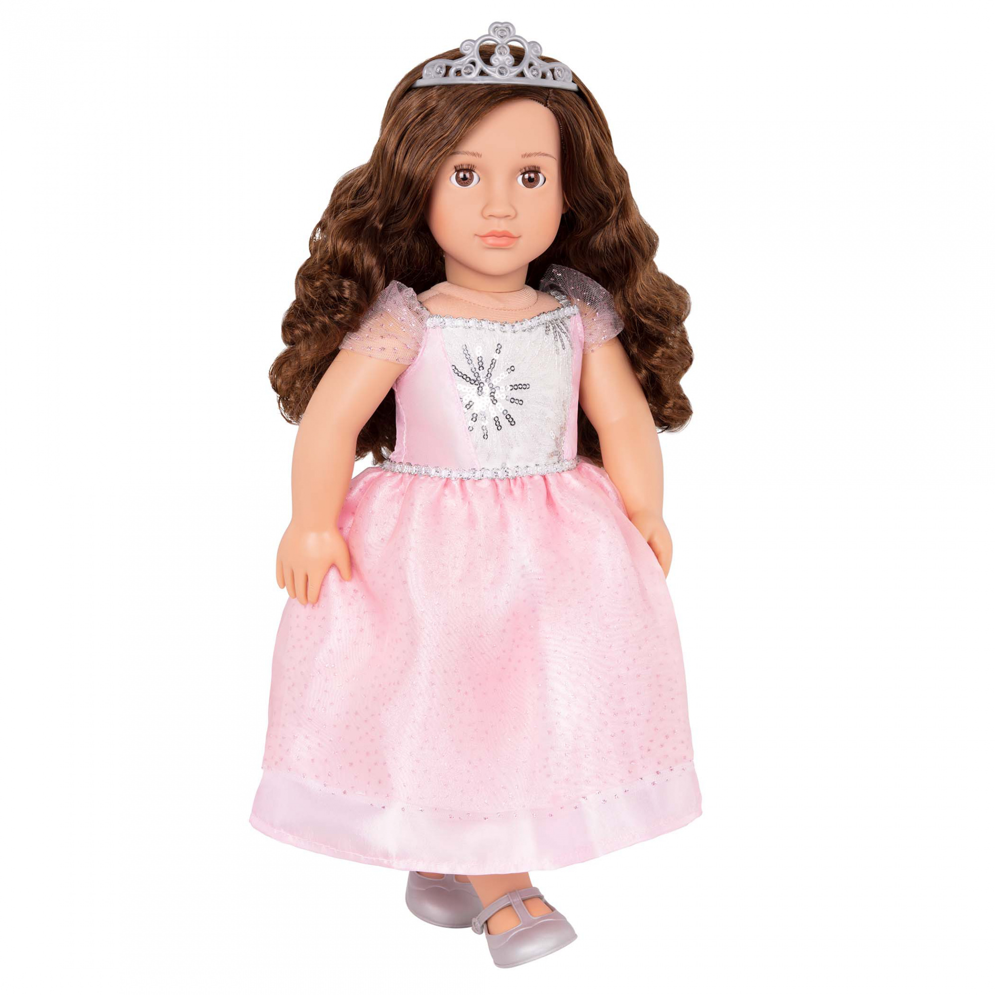 Our Generation - Puppe Amina - im Ballkleid mit Diadem Tiara 45363