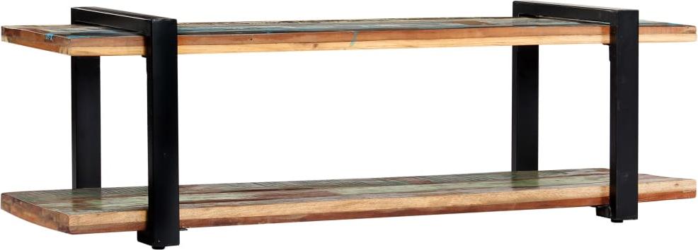 vidaXL TV-Regal 130x40x40 cm Altholz Massiv 247884