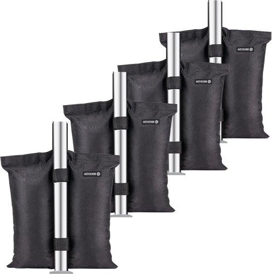 Famanu Gewichtstaschen Set - 4-teilig, doppelt genäht, schwarz SHSHOP
