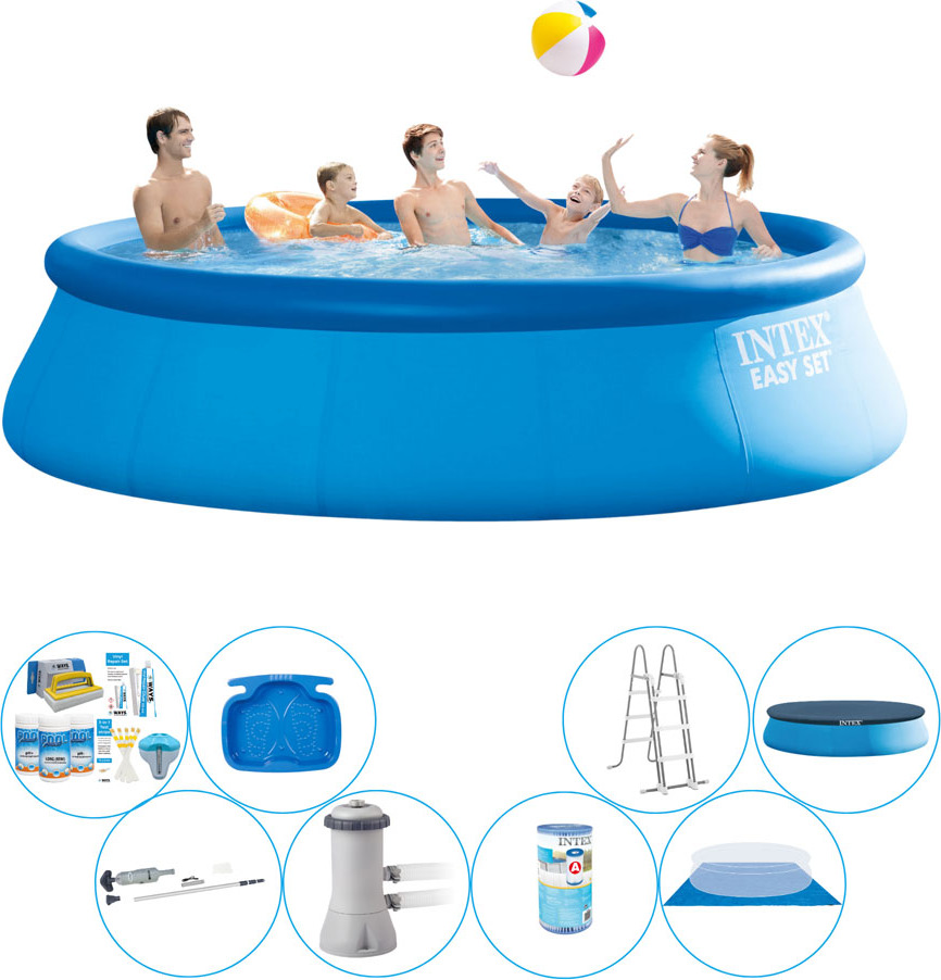 Balík bazénov - Intex Easy Set Rund 457x122 cm