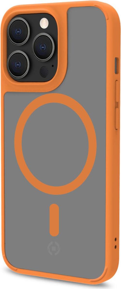 Celly Magmatt Handytasche 17 cm (6.7") Hülle Transparent, Gelb MAGMATT1027YL