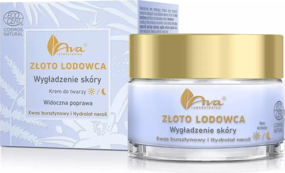 Ava Laboratory Glacier Gold Vyhladzujúci krém na tvár, 50 ml