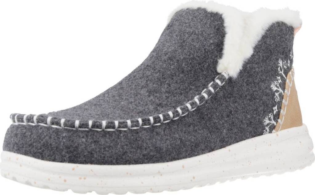 HEY DUDE DENNY FAUX SHEARLING Grau HD40208-030