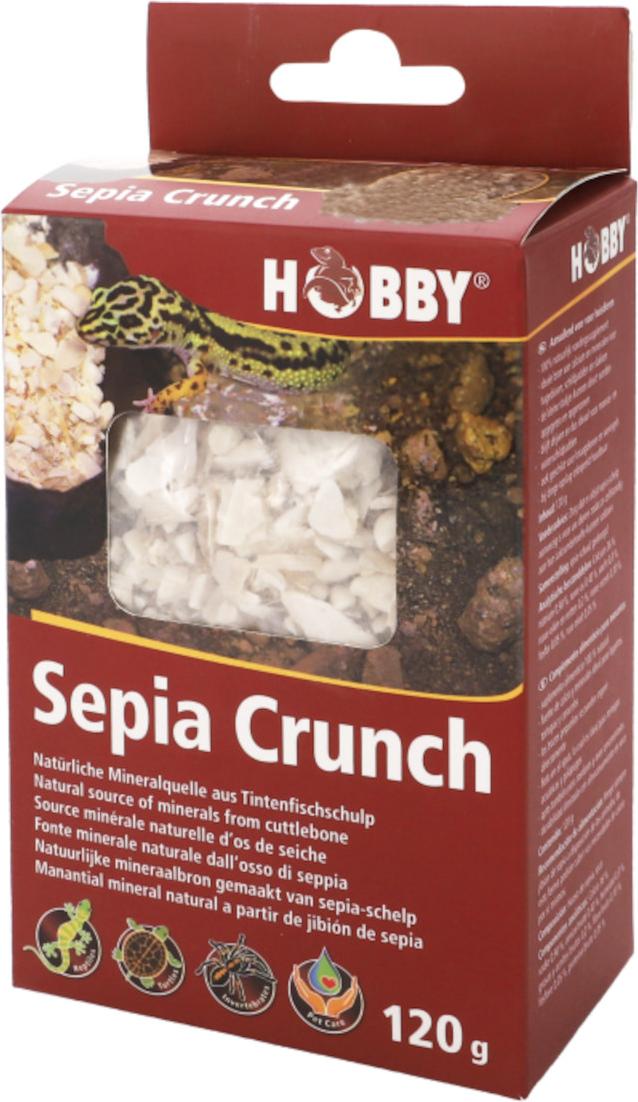 Hobby Sepia Crunch Stücke aus Sepiaschale zur Nahrungsergänzung - 120 g 38028
