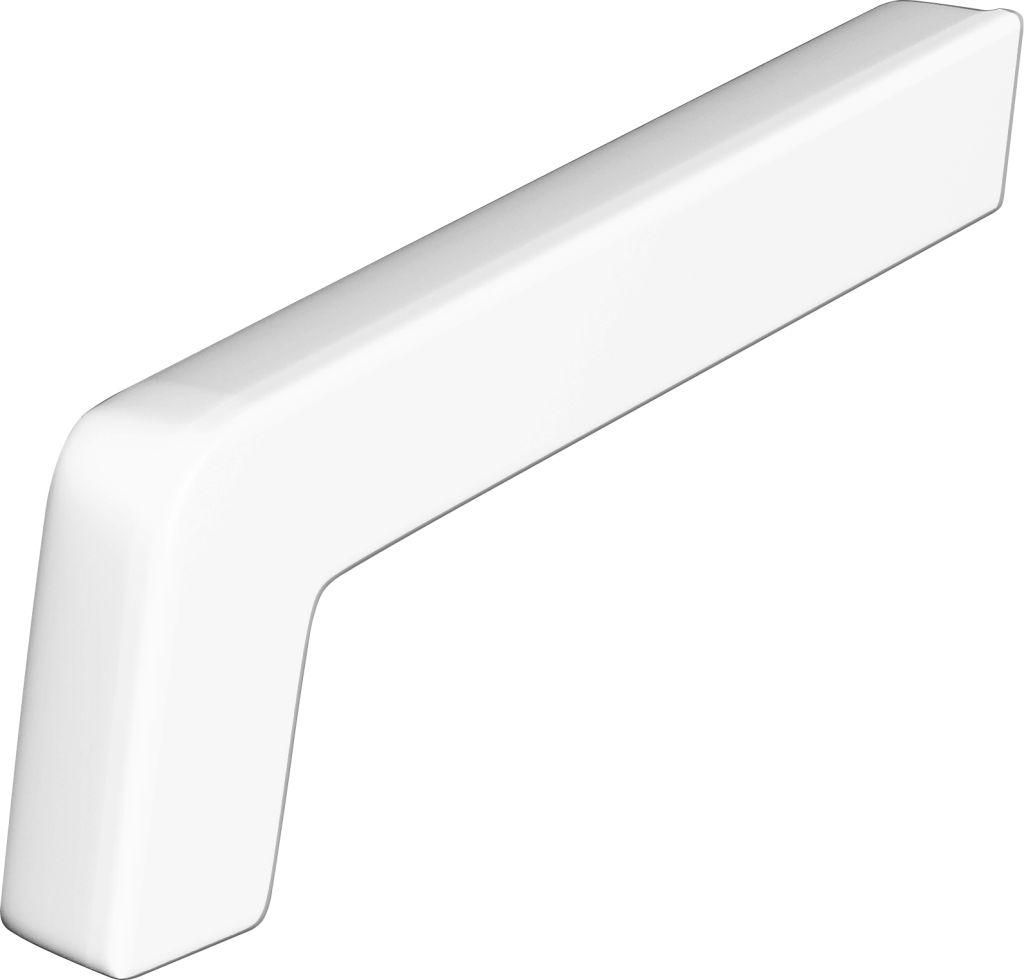 Sarei PVC Seitenteile weiß 130 mm 9061